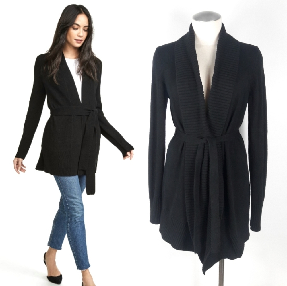 [Banana Republic] Shawl Collar Cardigan w/Belt